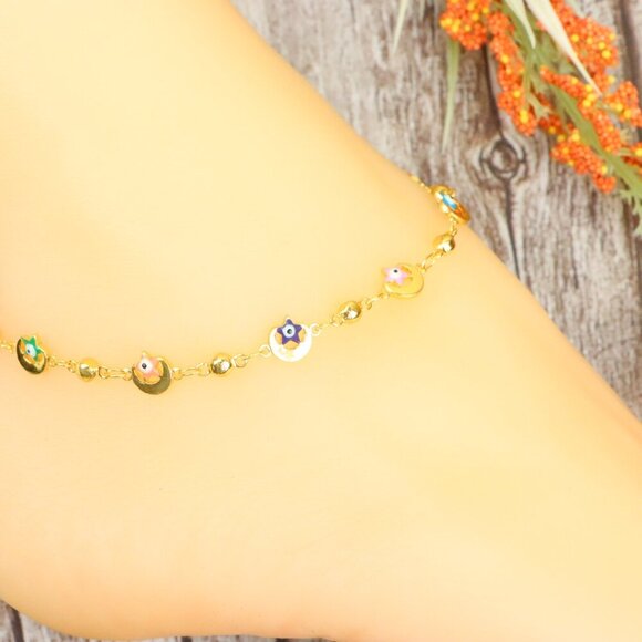 "Dainty Anklet for Women – Elegant Everyday Jewelry & Perfect Gift | MLCRC1724 - Picture 1 of 10